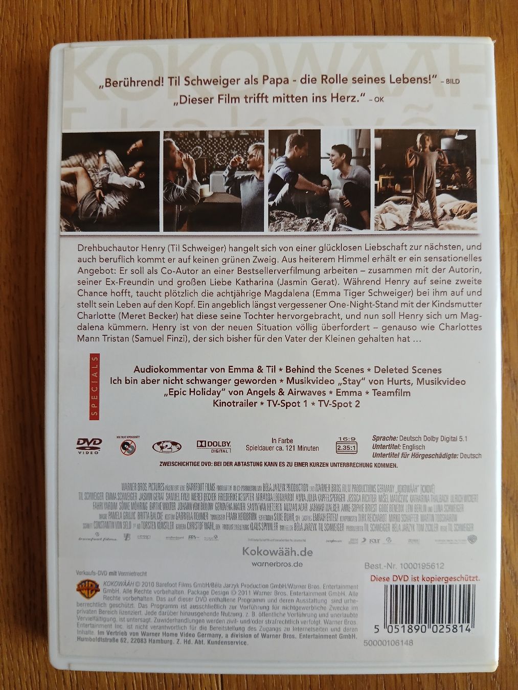Tutti i DVDs: DVD Kokowääh - Til Schweiger Film – Usato da Langendorf venduto da bine9 1