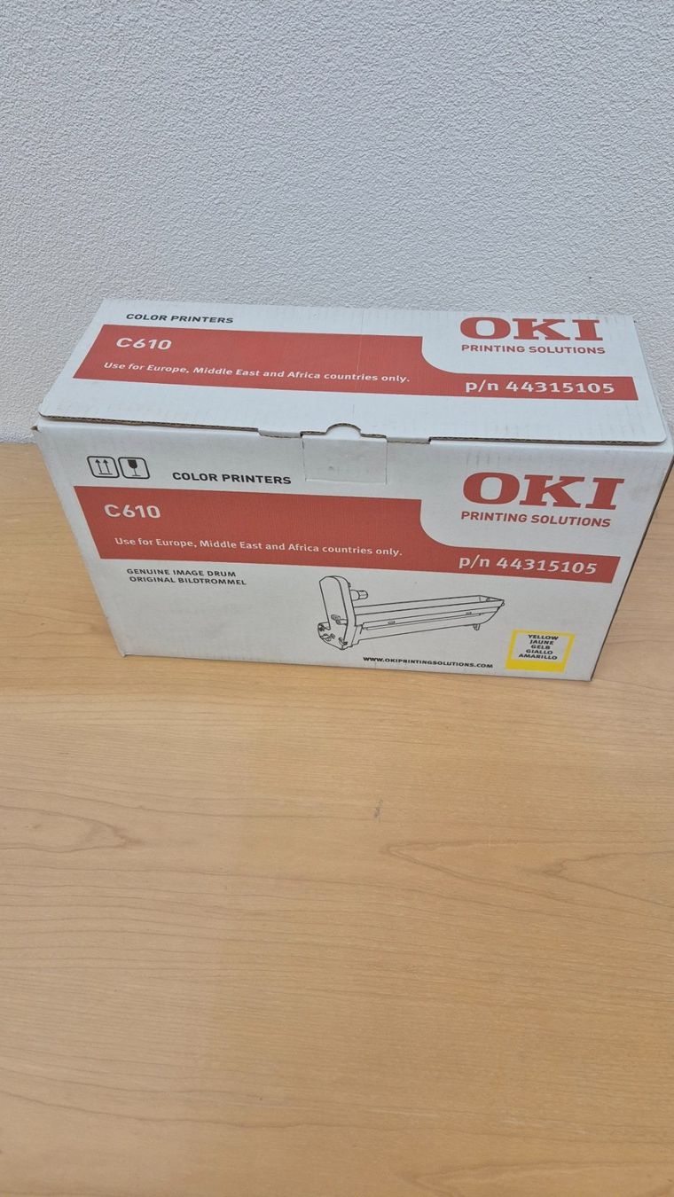 Oki Cartucce per stampanti & toner: OKI C610 Bildtrommel Yellow Original – Nuovo e nell'imballaggio originale da Elgg venduto da computerbrocki