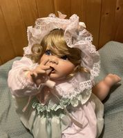 Porzellanpuppe „Abby“ 🌸 von Elaine Campbell 43cm