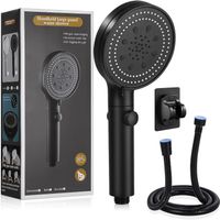 Duschkopf Schlauch 6 Strahlarten Wassersparend Duschbrause