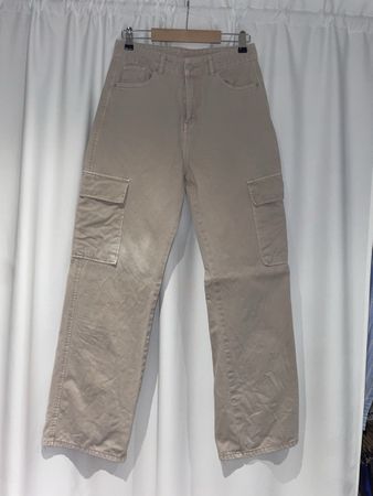 Damen Cargo Hose beige Grösse S gebraucht