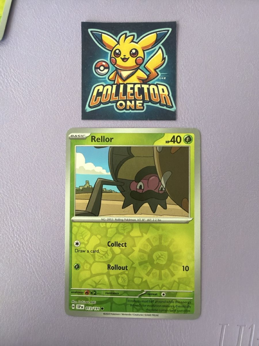 Pokémon Sammelbilder & Trading cards: Pokemon Rellor Reverse Holo 013/191 – Neu (gemäss Beschreibung) aus Lommiswil von CollectorOne