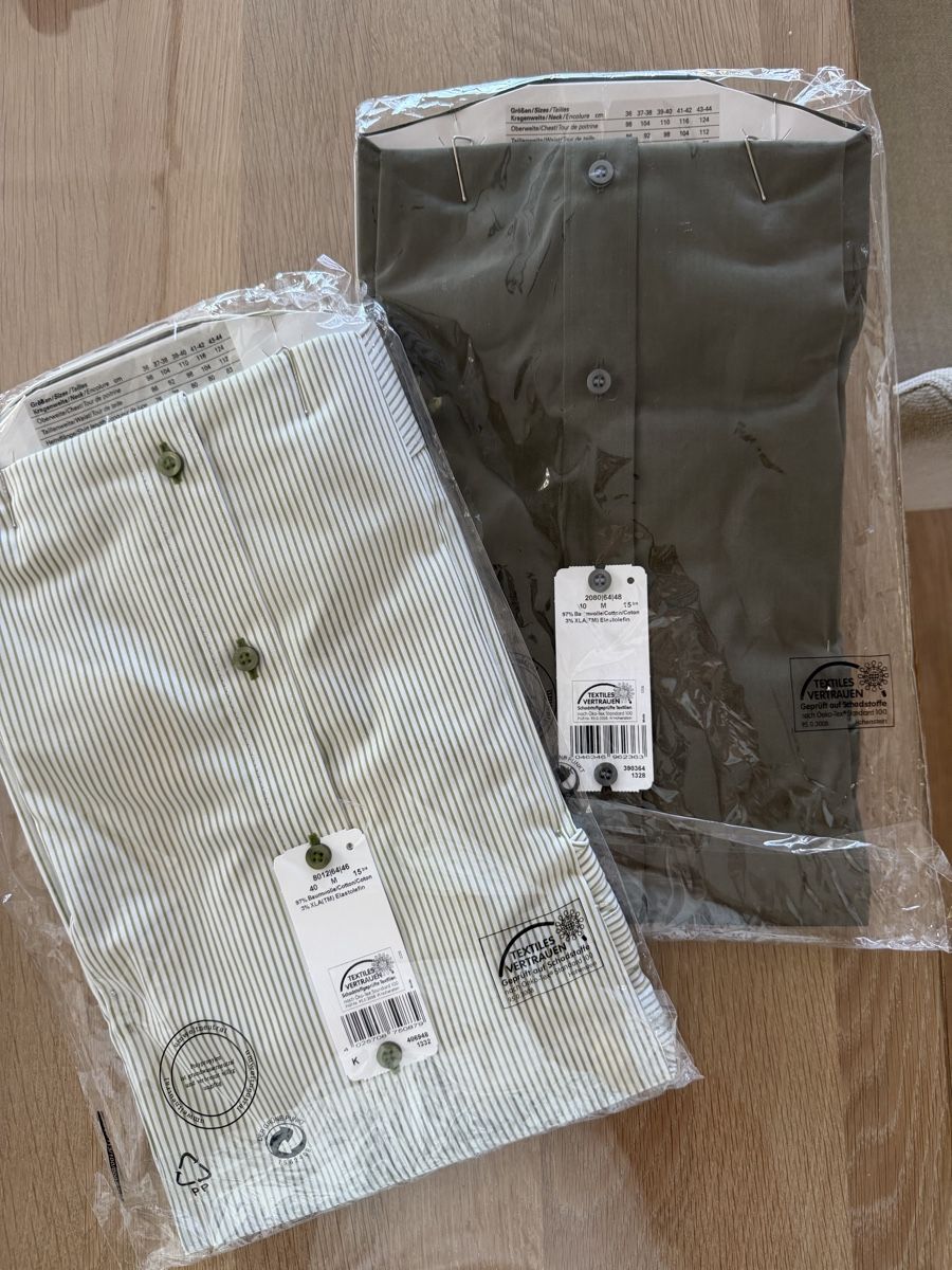 Hemden: 2 Olymp Hemden Body Fit Grösse 40 – Neu und originalverpackt aus Oberhofen TG von Solano84 4