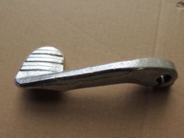 Fussbremshebel silber