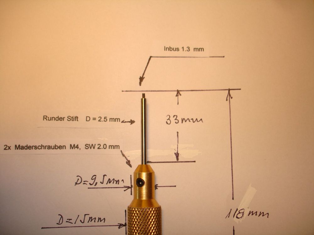 8-tlg. Inbus-Bits Set – Sechskant 1,5–8 Mm, 50 Mm Lang, Magnetisch, Aus S2-Stahl