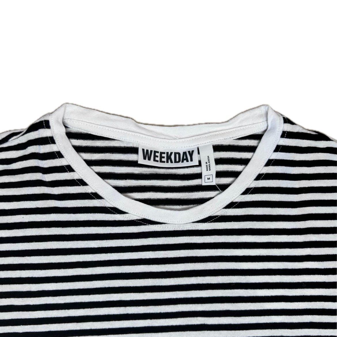 Weekday T-shirt: Weekday T-Shirt with Stripes – Nuovo (secondo la descrizione) da St. Gallen venduto da look-twice 5