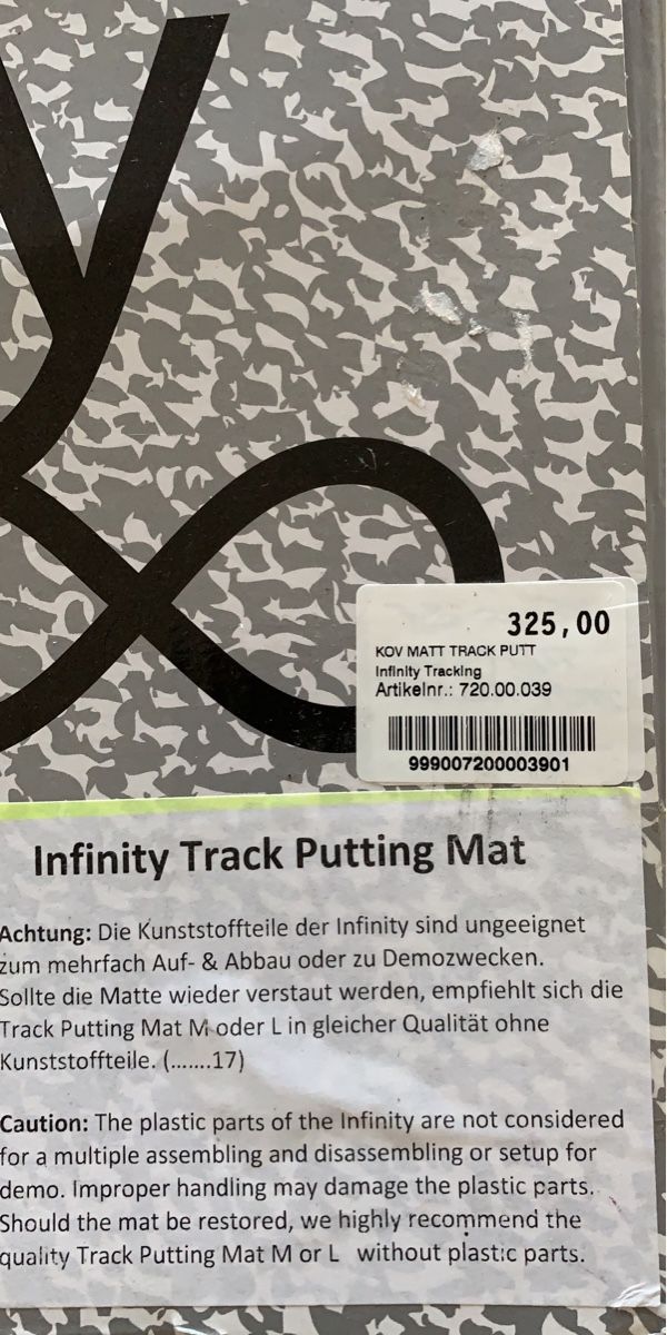 Tappeto da gioco: Golf Trainingsmatte Infinity Track Putting Mat ⛳️ – Nuovo (secondo la descrizione) da Neuendorf venduto da LadystreetL 4