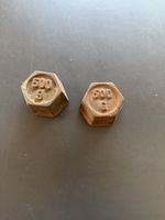 Altes Gewicht aus Gusseisen 2x500g