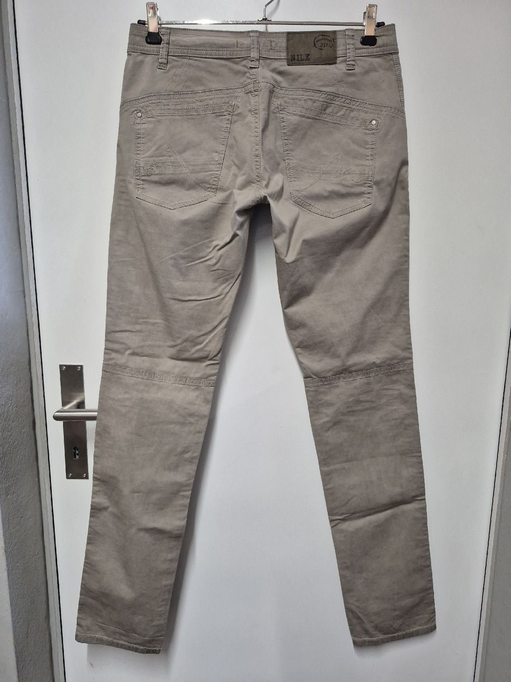 Nile Pantaloni: NILE Hose Stretch Gr.S braun, elegant, bequem – Usato da Merligen venduto da muss_haben 1