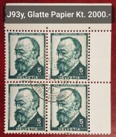 4104) J93y Gottfried Keller glates Papier im 4-Block Kt 2000