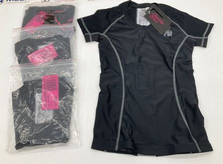 4x Damen Kompressionsshirt Gr. XS Neu
