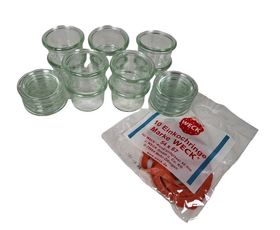 Weck Contenitori & Simili: WECK Sturzgläser 80 ml, 10er-Set – Usato da Wil SG venduto da Restwert_Wil