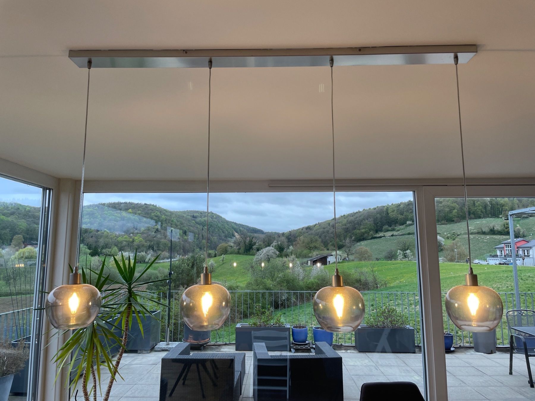 Lampadari & plafoniere: Steinhauer 4-flammige Pendelleuchte – Usato da Thayngen venduto da mha77 1