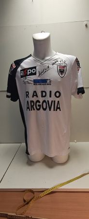 Trikot, signiertes von FC Aarau - Rarität. (nov807)