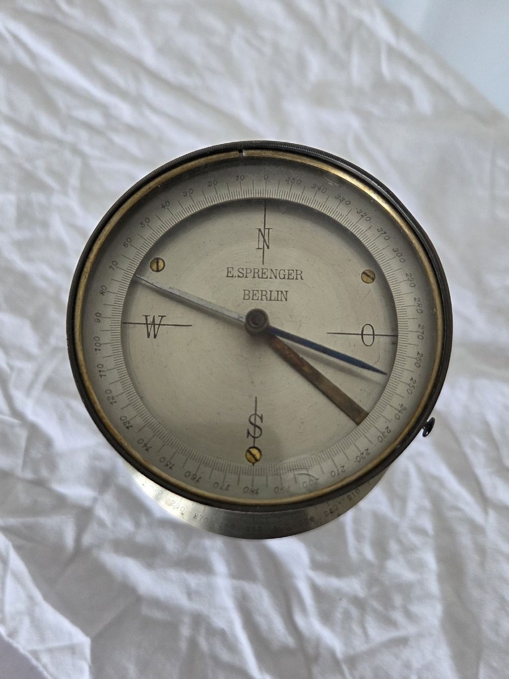 GPS & Strumenti di misurazione: Vintage E. Sprenger Berlin Kompass  – Usato da Dietikon venduto da Allegra34