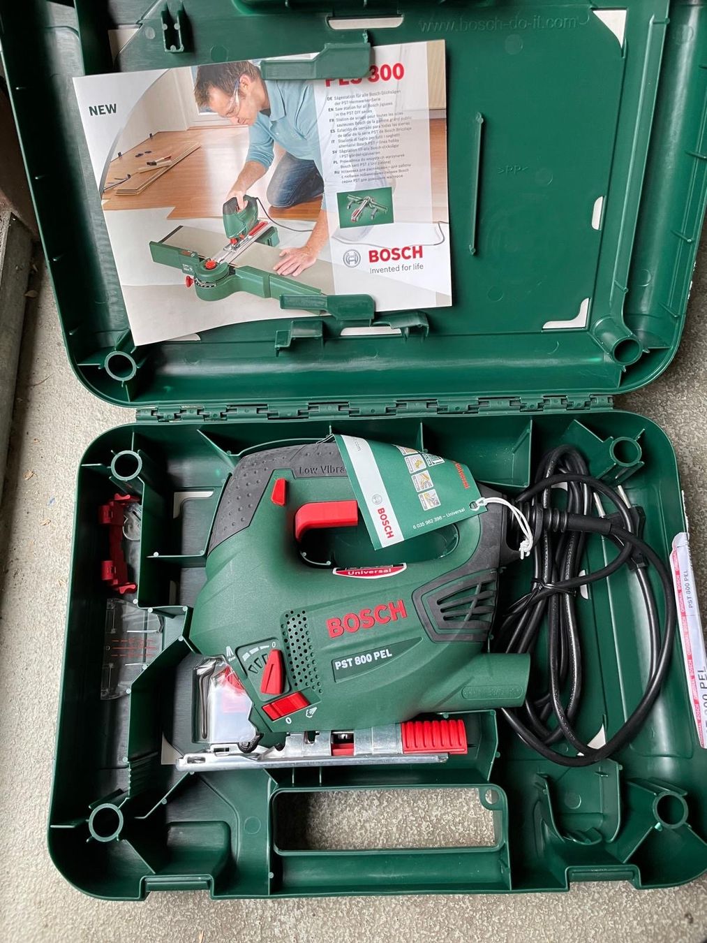 Bosch Seghe: Bosch Stichsäge PST 800 PEL neu – Nuovo e nell'imballaggio originale da Emmen venduto da Aribini 1