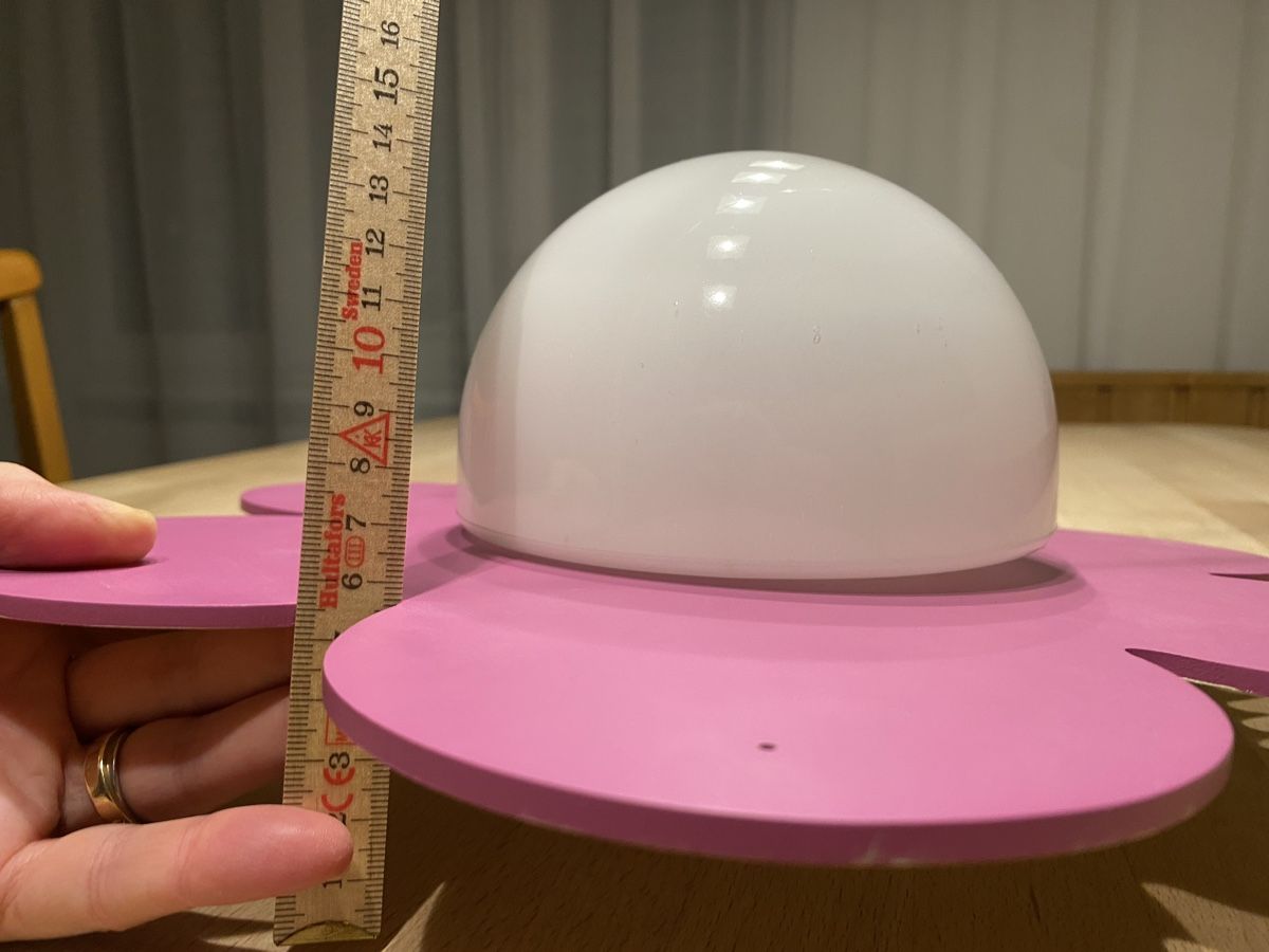 Philips Lampadari & plafoniere: Philips Deckenleuchte Kinderzimmerlampe Blume Schmetterlinge – Usato da Flawil venduto da Vera44 6