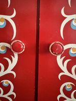 Puppen Kleiderschrank Vintage 60er