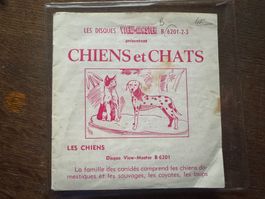 View-Master 3D: Nr. B 620 CHIENS et CHATS (Hunde und Katzen)