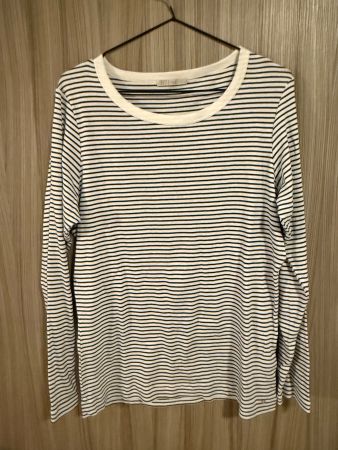Nile Langarm Shirt gestreift Gr. XL