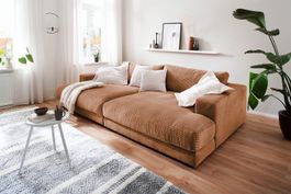 Big Sofa High End in Cord rost