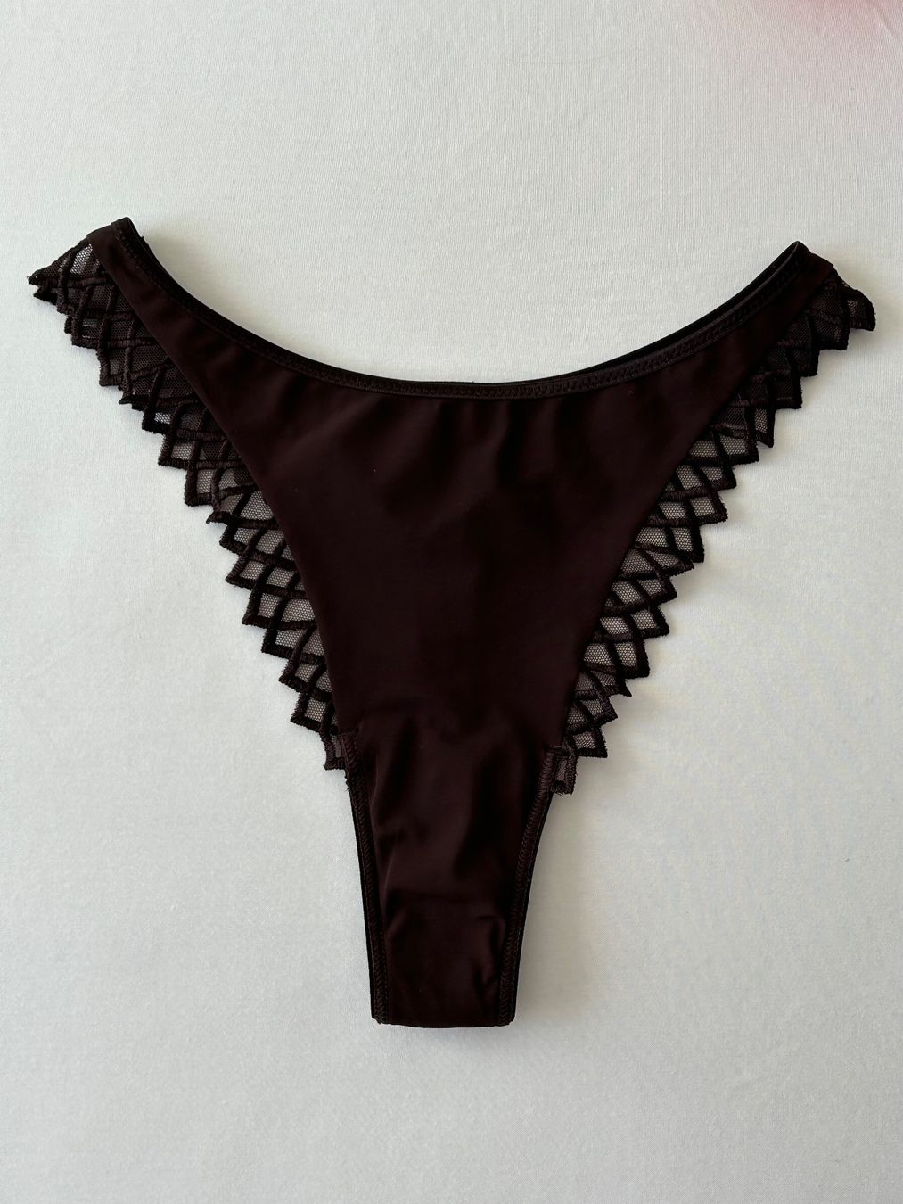 Marie Jo Altra biancheria intima: Verführerischer brauner String der Marke Marie JO – Usato da Bern venduto da Smile-2707