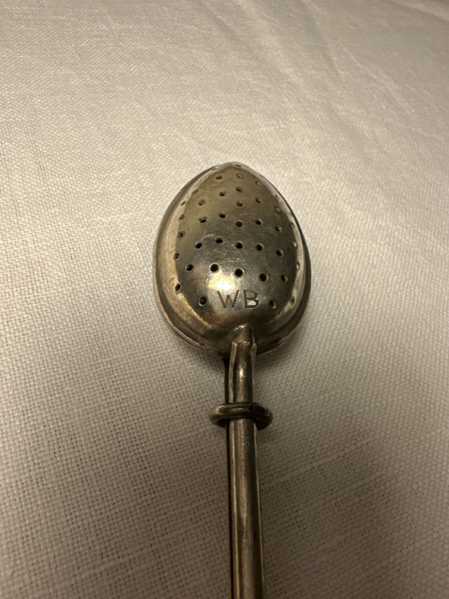 Elettrodomestici da cucina: Teesieb antik mit Initialen WB, Vintage – Usato da Thalwil venduto da mabara42 3