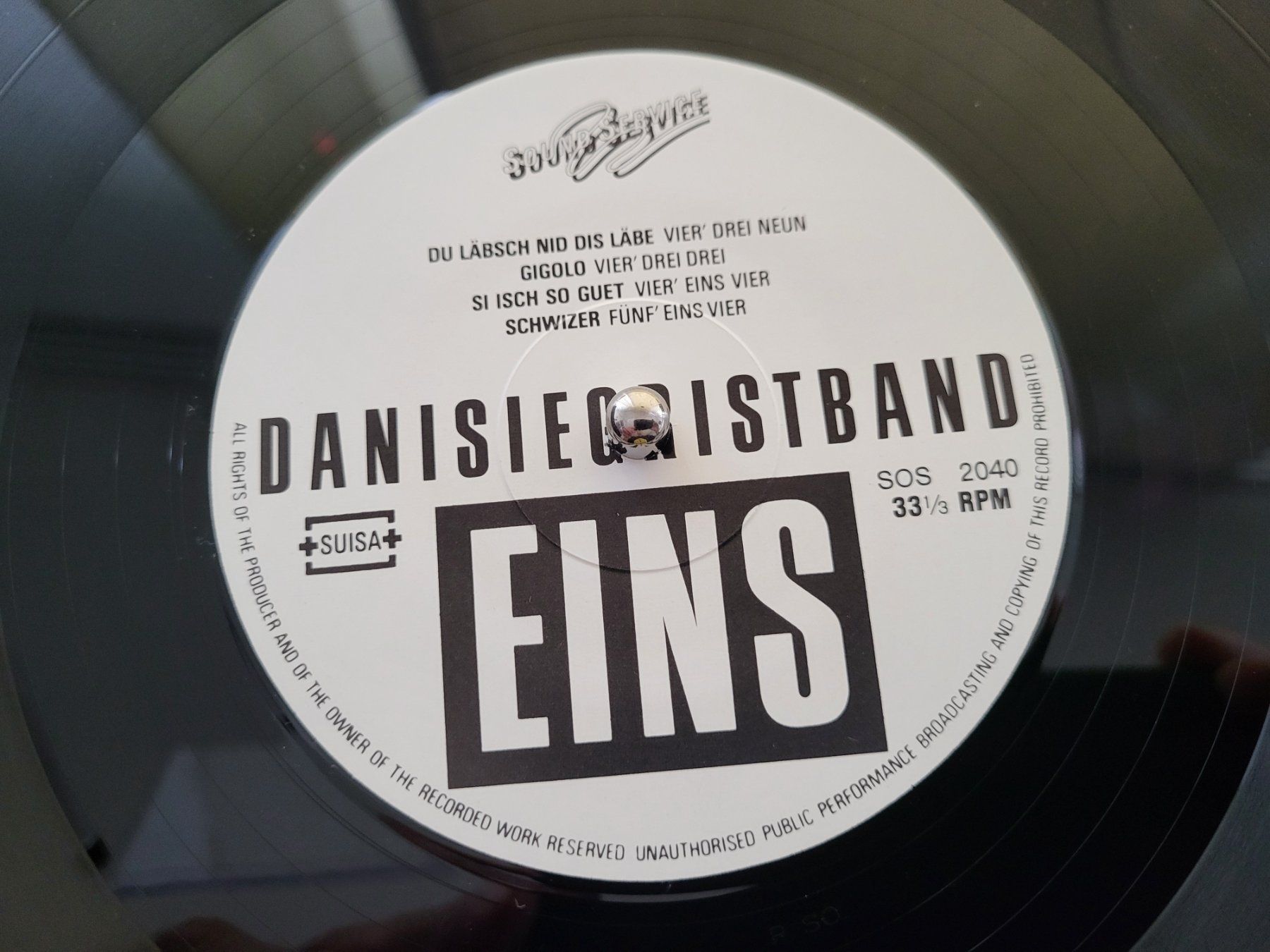 Dischi in vinile: Dani Siegrist Band - EINS - 1987 - Vinyl – Usato da Wilen b. Wollerau venduto da 4banger 4