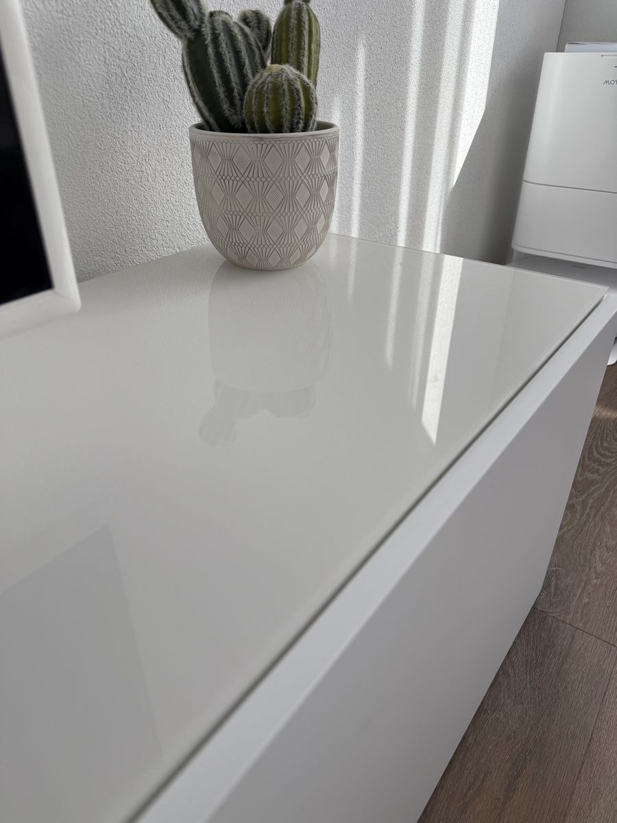 Ikea Mobili TV: Ikea Besta TV Kommode mit Glasplatte – Usato da Uzwil venduto da Milenaa22 1