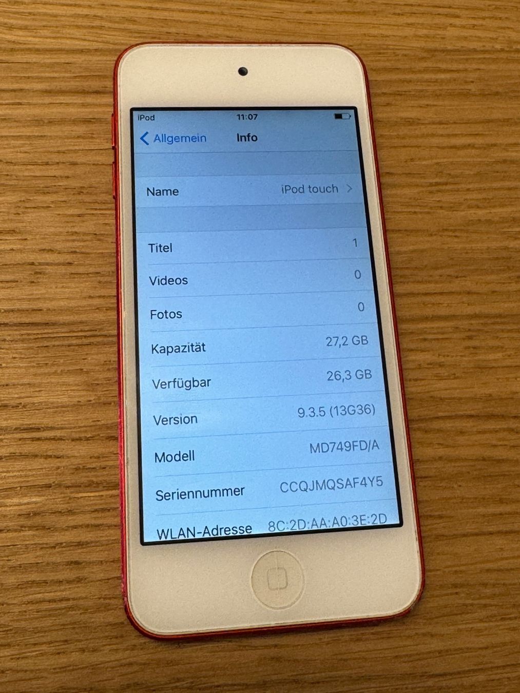 Apple Lecteur media portable: iPod Touch 5th gen – D'occasion à Zollikofen par lagavulin03 2