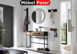 Garderobenmöbel Eiche massiv, Set BARY10
