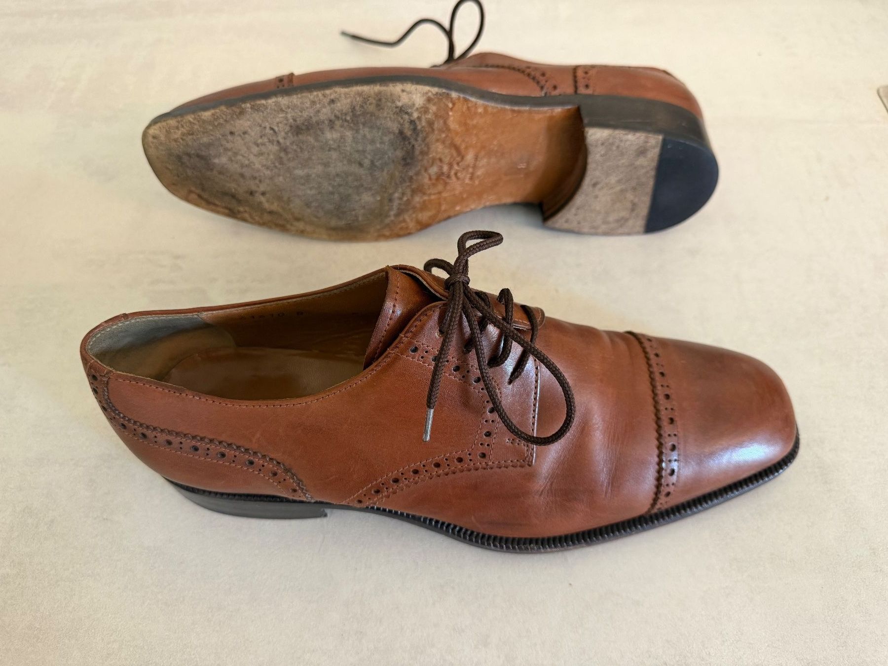 Scarpe da uomo: Herren Lederschuhe Grösse 8 – Usato da Geroldswil venduto da Jeremy11 8