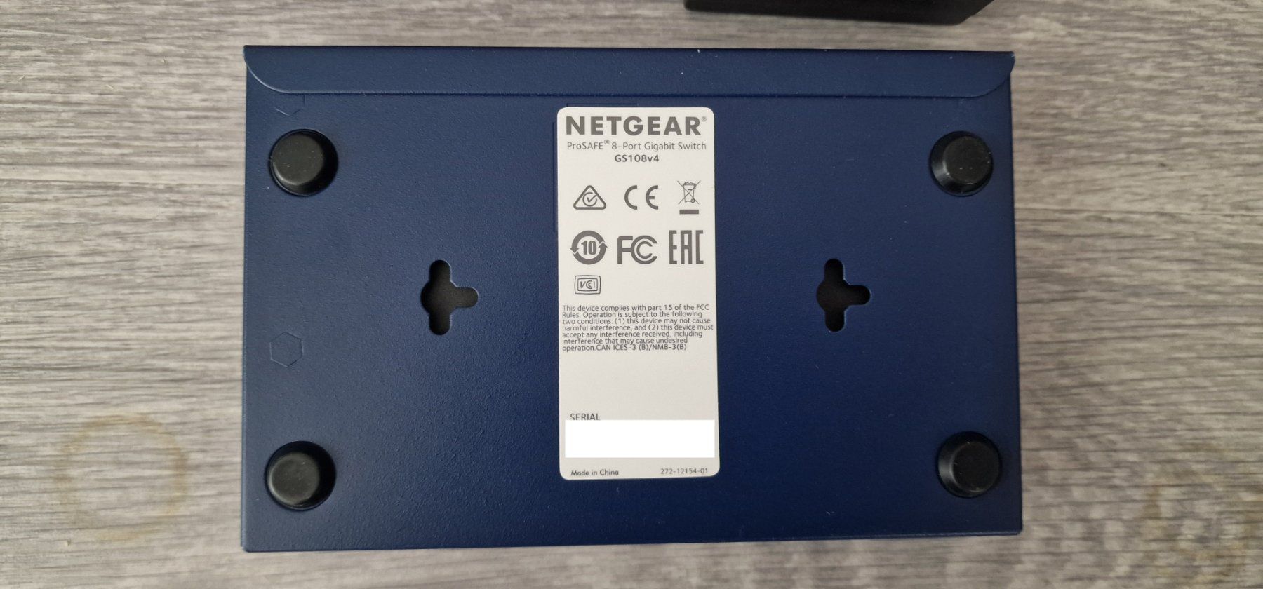 Netgear Hub & Switch: NETGEAR ProSAFE GS108 8-Port Gigabit Switch – Usato da Wetzikon ZH venduto da xellent79 2