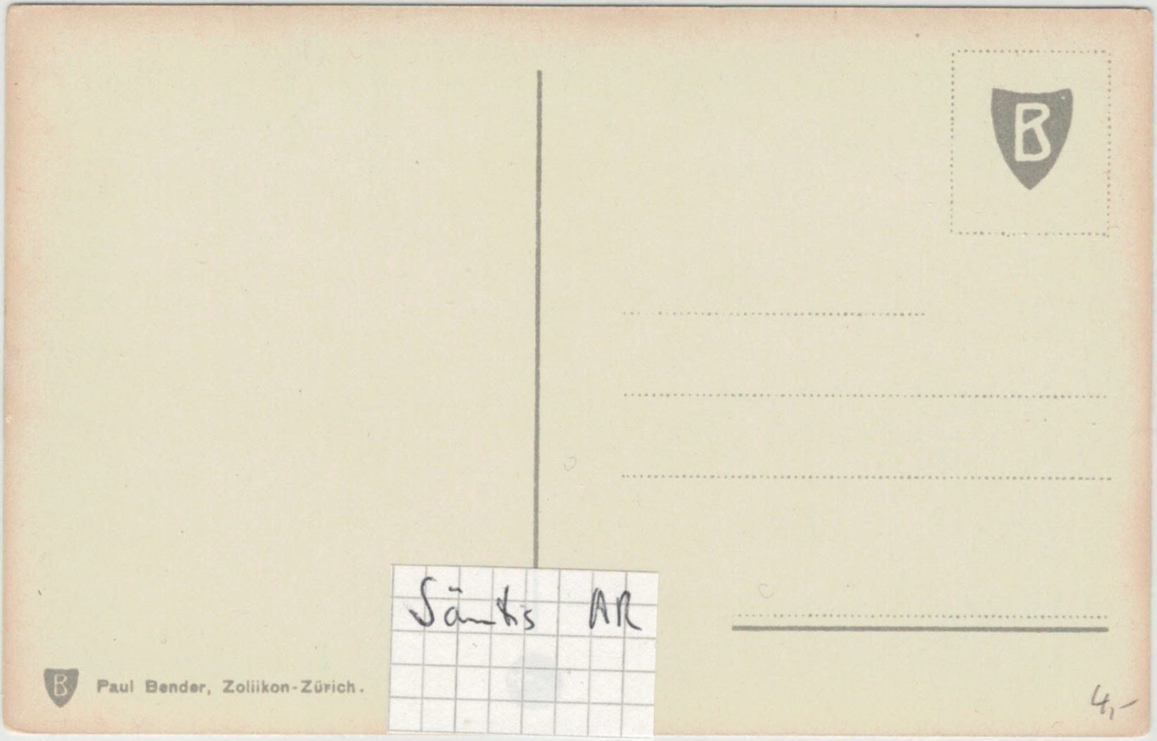 Cartoline postali: AR 13 Säntisspitze – Nuovo (secondo la descrizione) da Fribourg venduto da philafri 1