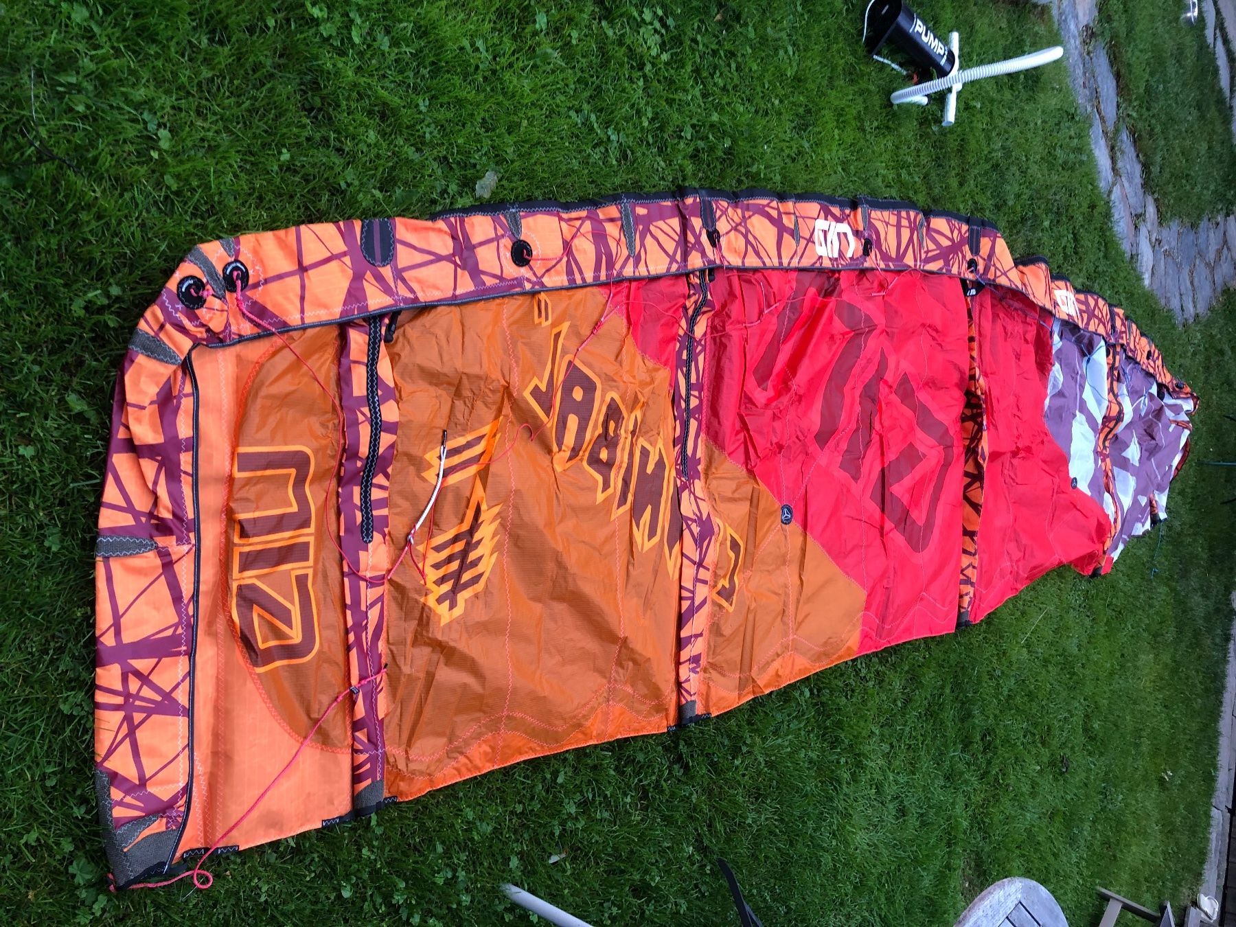 Kite: Aile de kitesurf Gin Cannibal 2 - 7m2 état neuf – Neu und originalverpackt aus St. Moritz von arimeiss