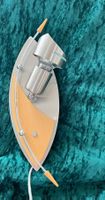 Wandlampe Holz/Metall 90er Jahre