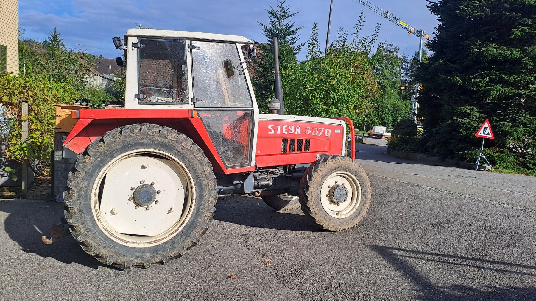 Steyr Trattori: Steyr 8070 Allrad – Usato da Hilfikon venduto da _Roman_17 3