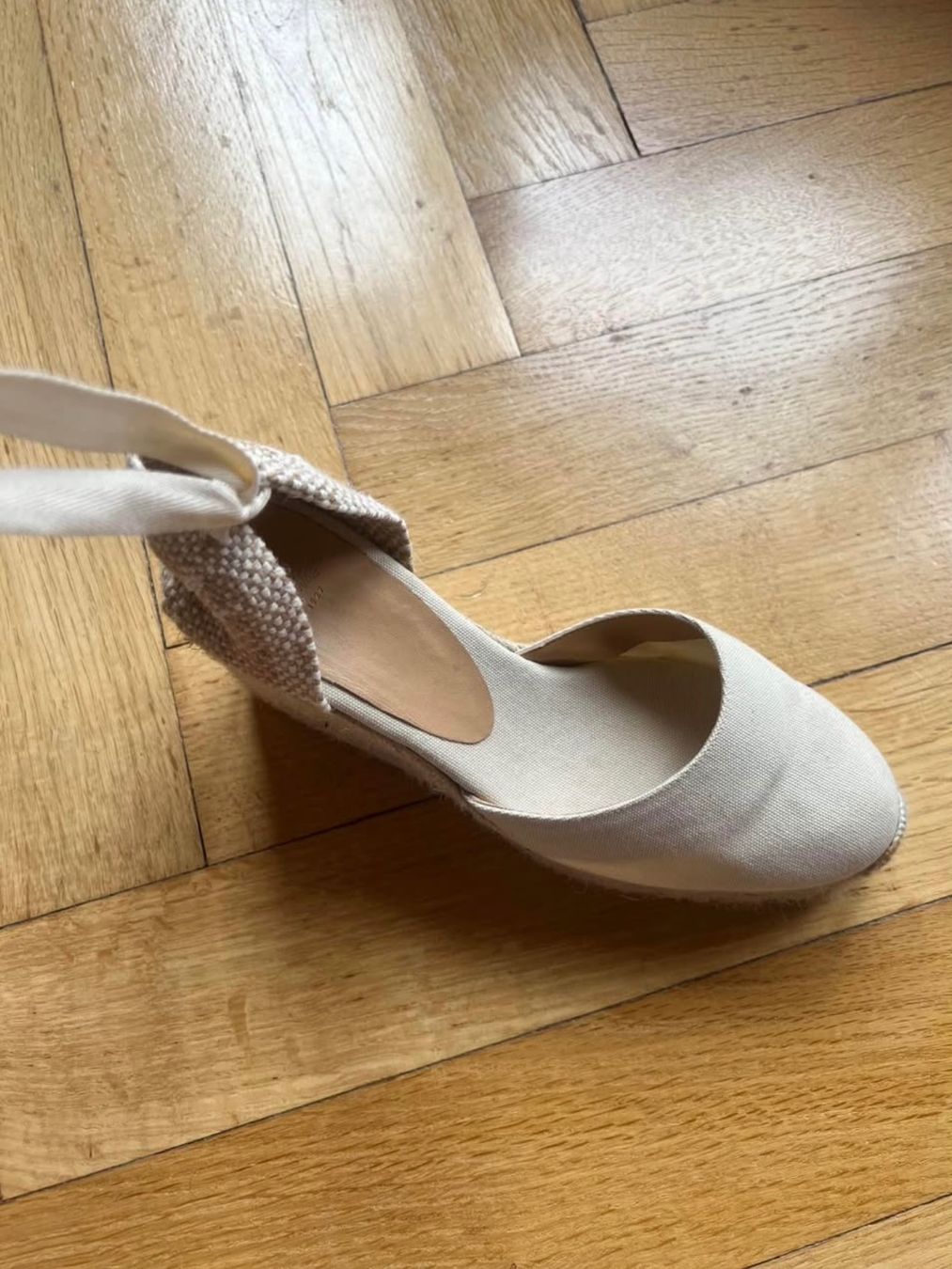 Damenschuhe: Espadrilles compensées Castañer beige taille 40 – Neu (gemäss Beschreibung) aus Cologny von dil_5x58 1