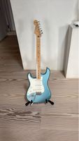 Guitare électrique Fender Stratocaster gaucher bleu