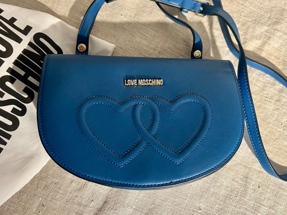 Sac Bandoulière LOVE MOSCHINO Authentique - Noir En Cuir/polyuréthane - Neuf Sans étiquette