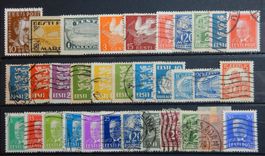 Estland Lot mit alten Werten XVIII
