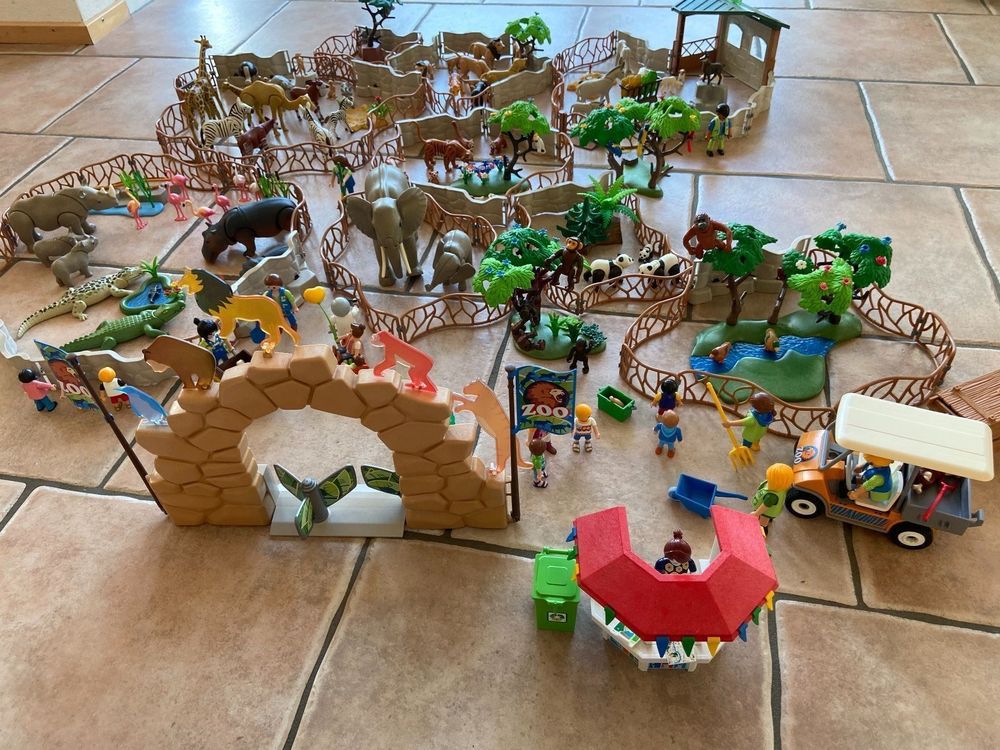 Playmobil Zoo mit vielen Tieren