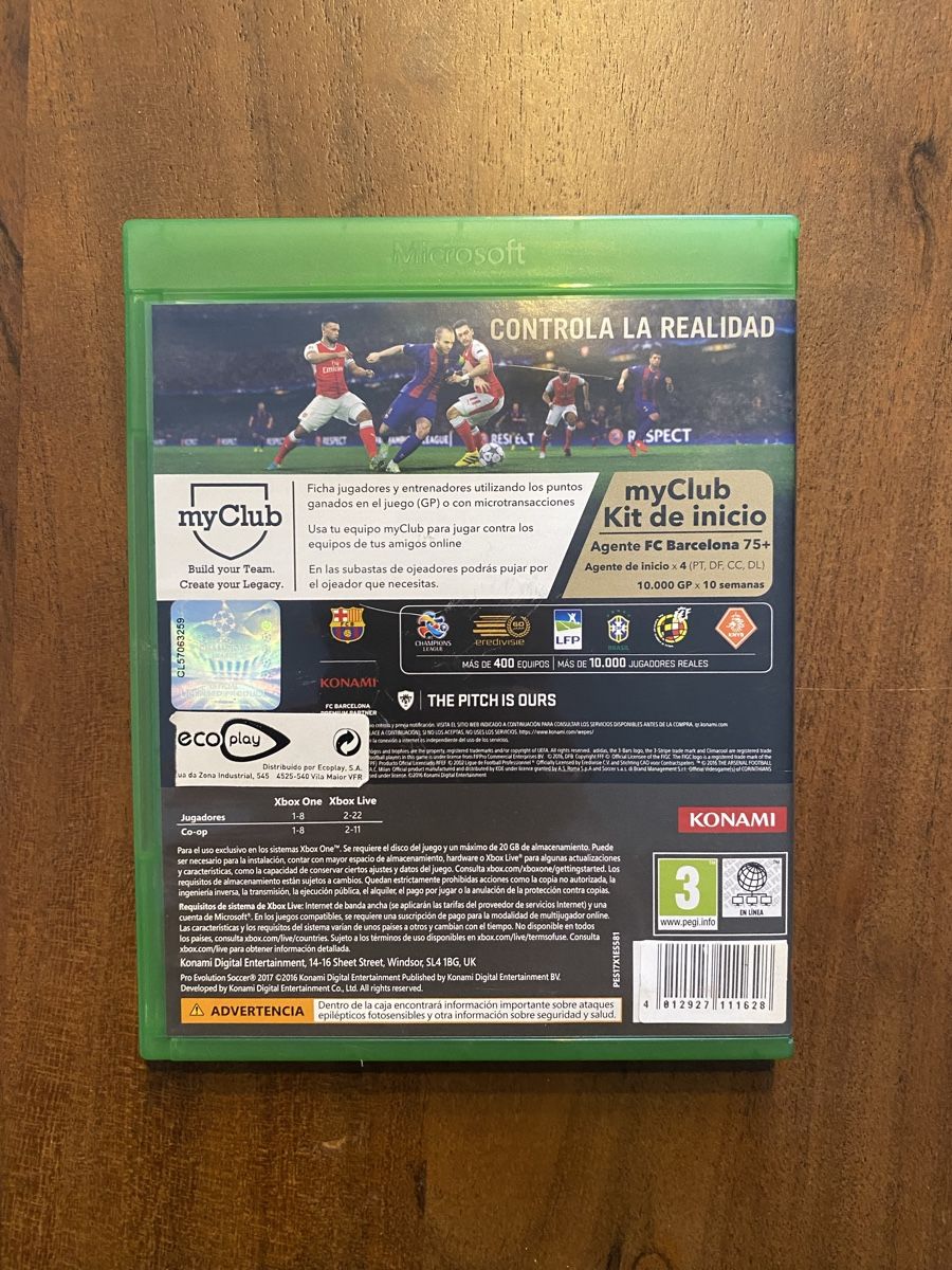 Microsoft Giochi: PES 2017 (Pro Evolution Soccer 2017) für Xbox One – Usato da Thunstetten venduto da Virus_33 2