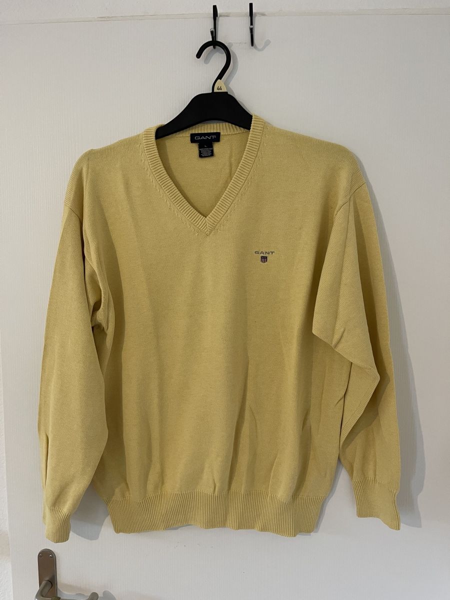 Gant Maglioni & Felpe: Gant Pullover, hellgelb, Grösse L - Top Zustand, Oryginal – Nuovo (secondo la descrizione) da Wetzikon ZH venduto da Jan_wojt