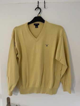 Gant Pullover, hellgelb, Grösse L - Top Zustand, Oryginal