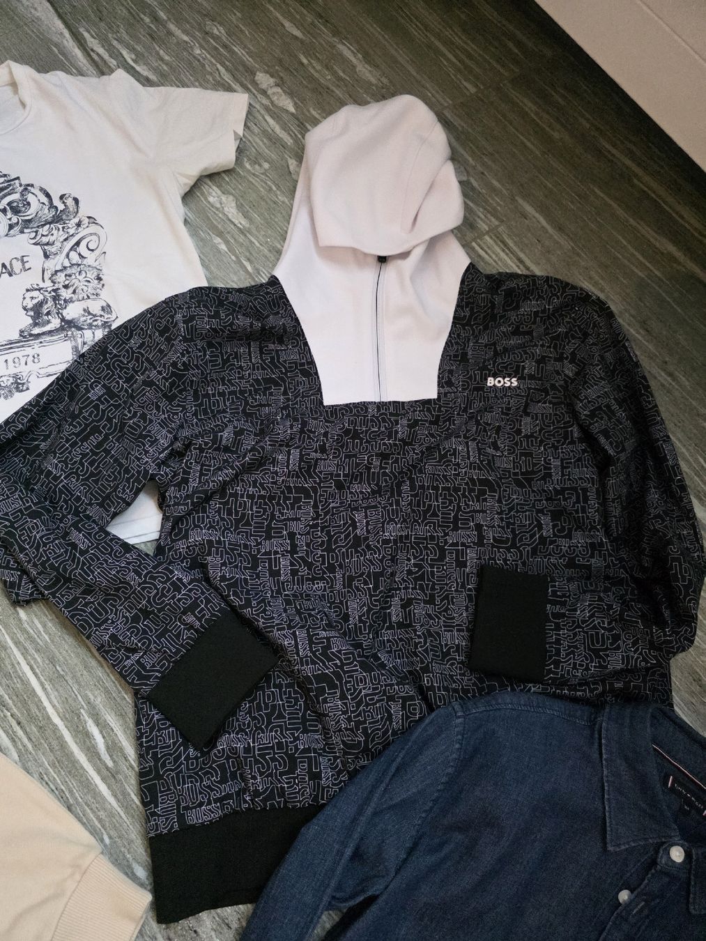 Ensembles coordonnés: Set, Shirts und Pullover, Grösse 14, 164 – Neuf (Voir description) à Mollis par DaKo79 3
