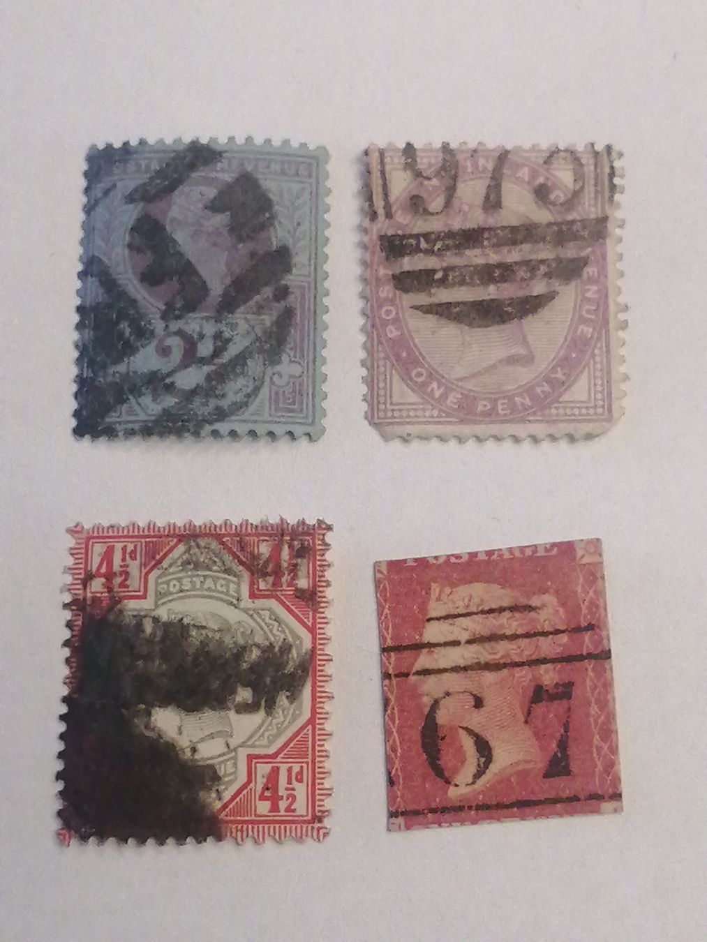Tutti i francobolli: 4mal QV 1856 bis 1881  – Usato da Happerswil venduto da tschergi