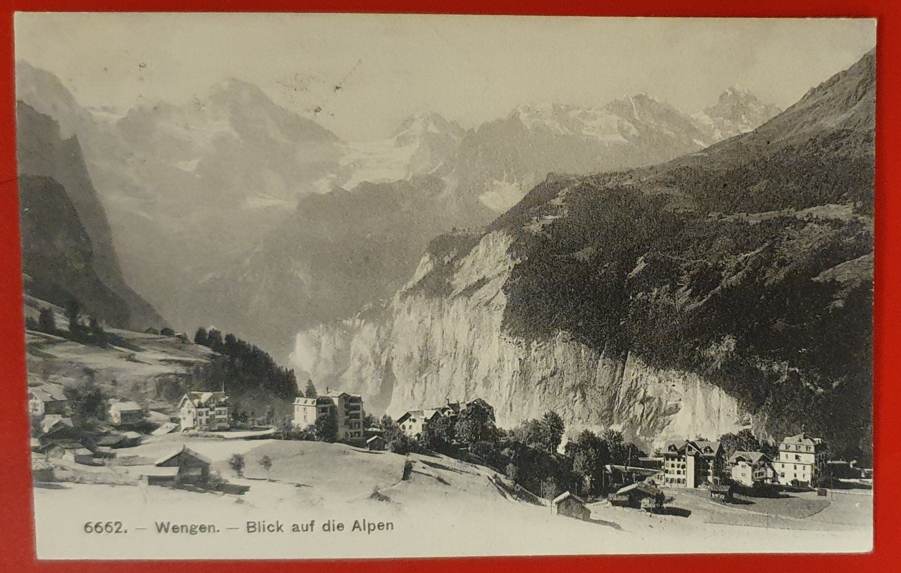 Cartoline postali: Wengen 1909 - Stabstempel Wengernalp – Usato da Kreuzlingen venduto da Rschweiz1