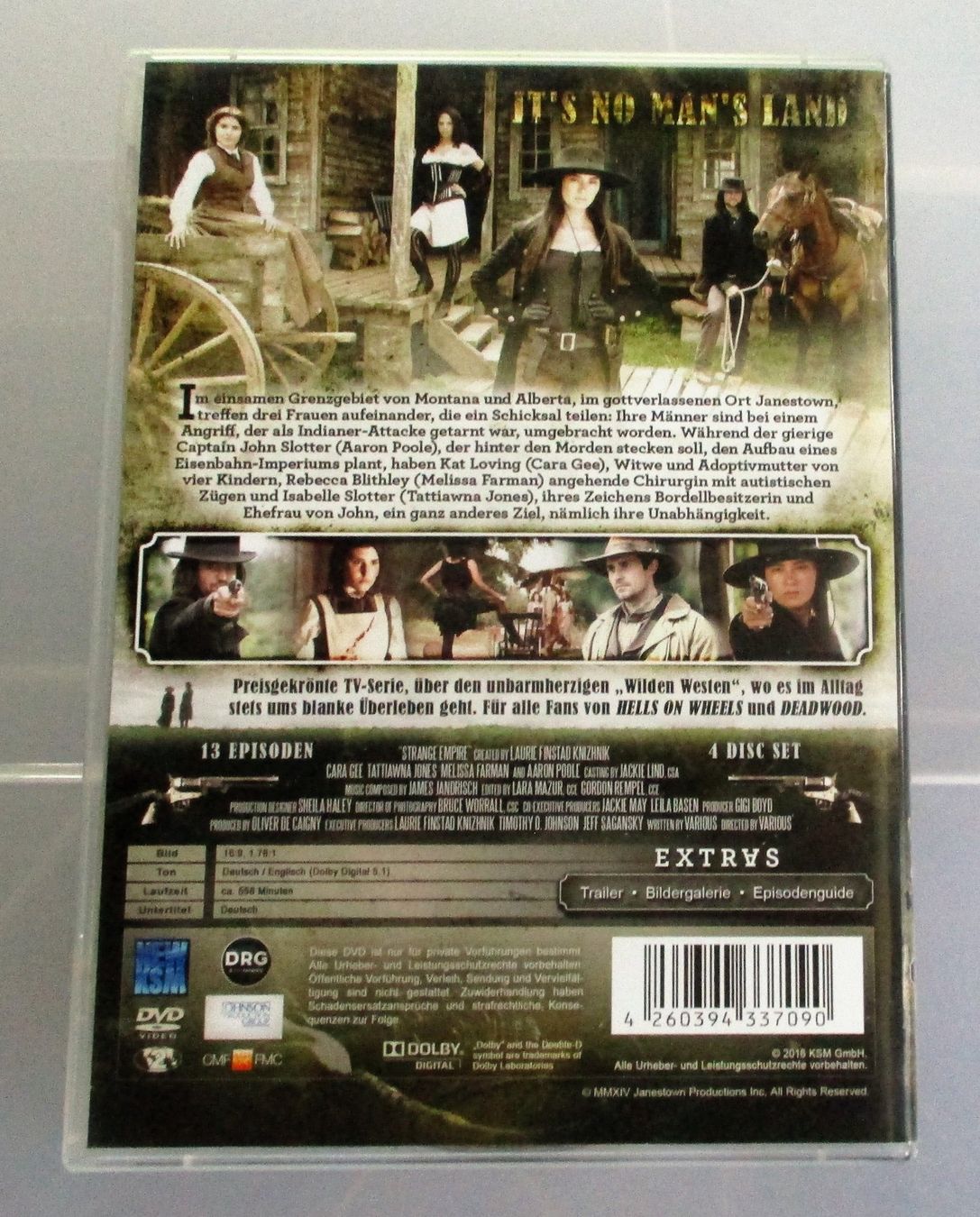 Tutti i DVDs: STRANGE EMPIRE - Komplette Serie 4-DVD – Usato da Wattwil venduto da Muriel10 1