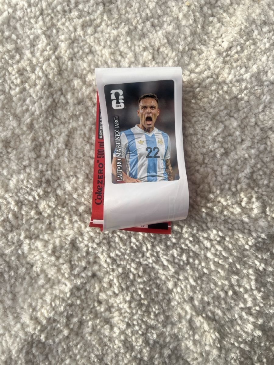 Panini Carte collezionabili: FIFA Sticker Lautaro Martinez ARG Panini Coca Cola – Nuovo e nell'imballaggio originale da Stans venduto da Yannick.S92